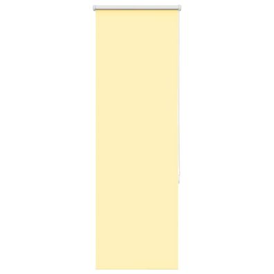 vidaXL Verdunkelungsrollo Gelb 40x150cm Stoffbreite 35,7cm Polyester