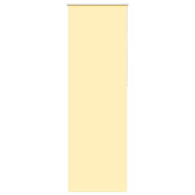 vidaXL Verdunkelungsrollo Gelb 65x230 cm Stoffbreite 60,7 cm Polyester