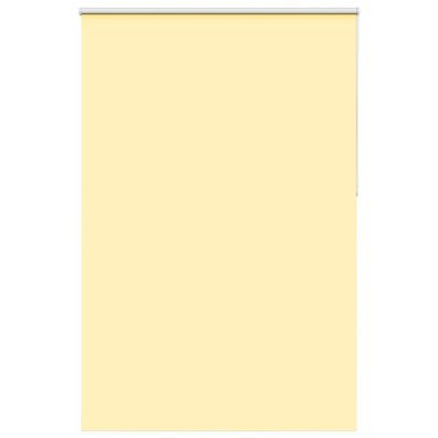 vidaXL Verdunkelungsrollo Gelb 160x210cm Stoffbreite 156,6cm Polyester