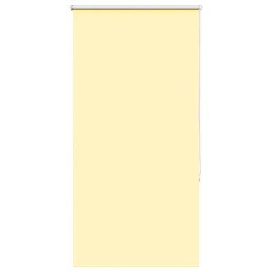 vidaXL Verdunkelungsrollo Gelb 65x130 cm Stoffbreite 60,7 cm Polyester