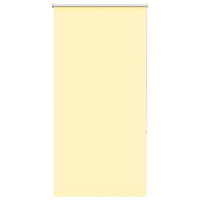 vidaXL Verdunkelungsrollo Gelb 70x150 cm Stoffbreite 65,7 cm Polyester