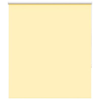 vidaXL Verdunkelungsrollo Gelb 135x150cm Stoffbreite 131,6cm Polyester