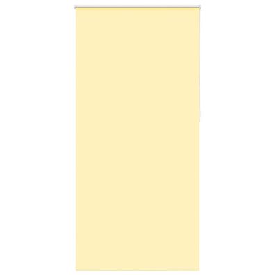 vidaXL Verdunkelungsrollo Gelb 100x230cm Stoffbreite 95,7 cm Polyester