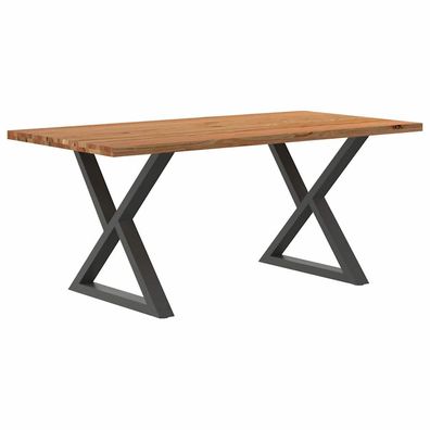 vidaXL Esstisch Hellbraun 180x90x74 cm Massivholz Eiche Rechteckig