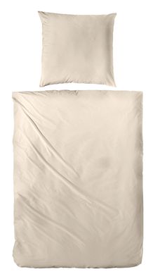 Primera Halbleinen Sommer Bettwäsche 135x200 beige leinen uni 183001-719