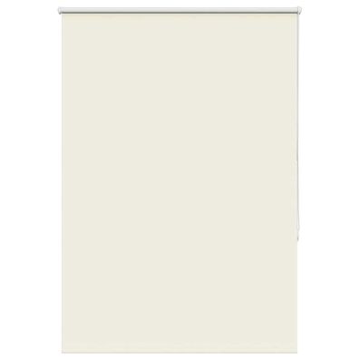 vidaXL Verdunkelungsrollo Cremeweiß 115x150cm Stoffbreite 110,7cm
