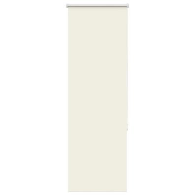 vidaXL Verdunkelungsrollo Cremeweiß 50x175cm Stoffbreite 45,7 cm