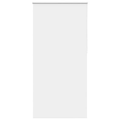 vidaXL Verdunkelungsrollo Weiß 100x210cm Stoffbreite 95,7cm Polyester