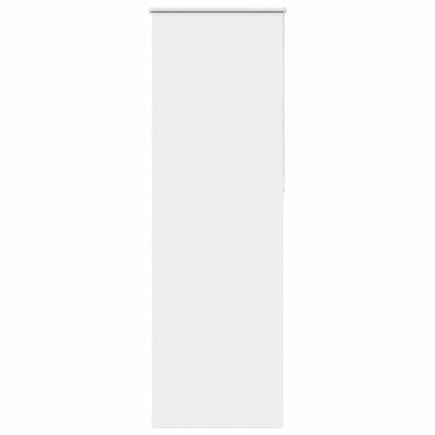 vidaXL Verdunkelungsrollo Weiß 85x230cm Stoffbreite 80,7 cm Polyester