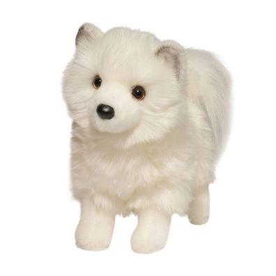 Pomsky "Phoebe" HUND Plüschtier Stofftier Kuscheltier Plüsch Plüschhund weiß