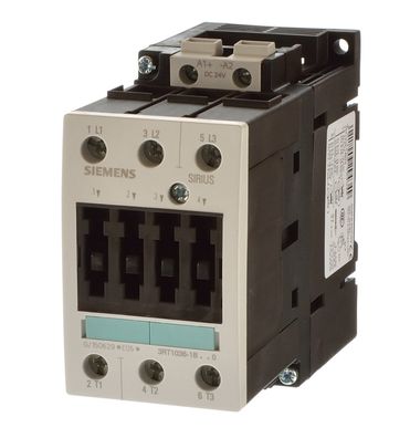 Siemens 3RT1036-1BB40 Schütz 22KW Spule 24VDC neuwertig
