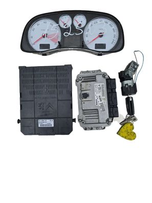 9659901480 Motorsteuergerät Set für Peugeot 307 CC