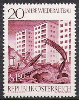 Österreich Nr.1179 * * Wiederaufbau 1965, postfrisch