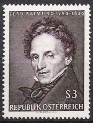 Österreich Nr.1183 * * Ferdinand Raimund 1965, postfrisch