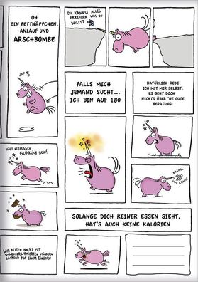 Kladde - Notizheft DIN A 5 * Sei ein Einhorn * Rannenberg & Friends * RNH196