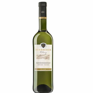 Durbacher Ölberg Gewürztraminer Spätlese trocken - Alkoholgehalt: 15 % vol