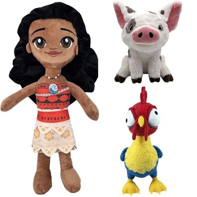 Vaiana Moana Pua HeiHei Plüsch Spielzeug Plüschtier Stofftier Kuscheltier Figur