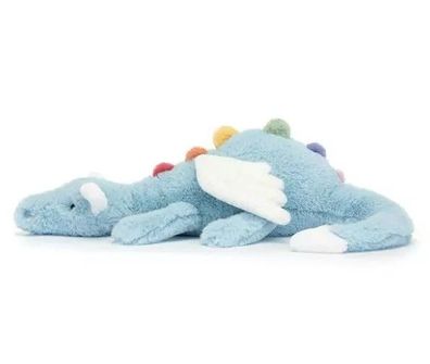 Blue Sky Dragon Plush Toy von Jellycat Weiche Plüsch Toys für Kinder Geschenke