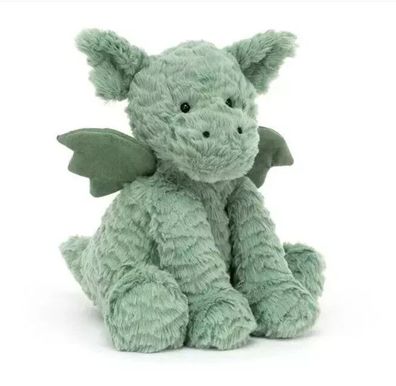 Jellycat Fuddlewuddle Drache Stofftier Kawaii Weiches Plüschtier