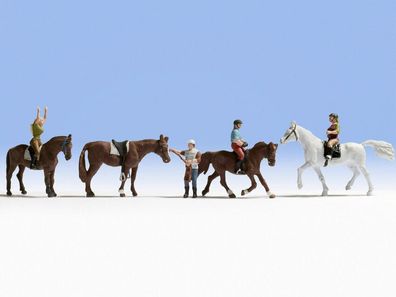 Noch H0 15630 Figuren-Set Reiter 1:87
