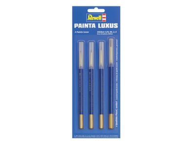 Revell 39629 PAINTA LUXUS Pinselpalette 4-tlg. Marderhaarpinse