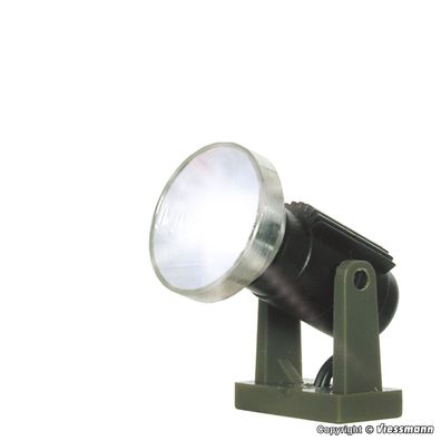 Viessmann Spur N 6530 Flutlichtstrahler nieder LED weiß schwenkbar Rampenlicht