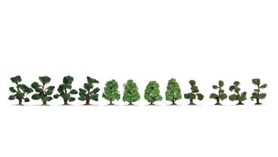 Noch N TT H0 21546 Landschaftsbau Bepflanzung 12x Zierbüsche 4 - 5 cm hoch