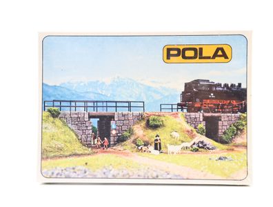 Pola H0 809 Landschaftsbau Bausatz 2 kleine Dammbrücken Brücken
