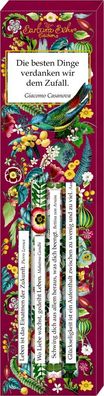 Bleistift-Set mit Sprüchen - Kaleidoskop (B. Behr), Coppenrath Verlag 95377