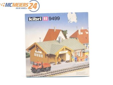 Kibri H0 9499 Gebäude Bausatz Bahnhof Fischbach E488