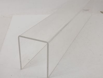 Abdeckhaube Staubschutz Tunnel aus Acryl seitlich offen 54 cm Länge