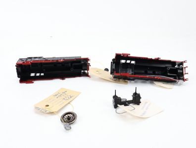 E1641 Fleischmann H0 4061 2x Prototyp Handmuster Gehäuse Dampflok BR 64 / / /ombe