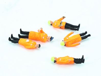 Preiser ? H0 Figuren-Set 5-tlg. Feuerwehrmänner