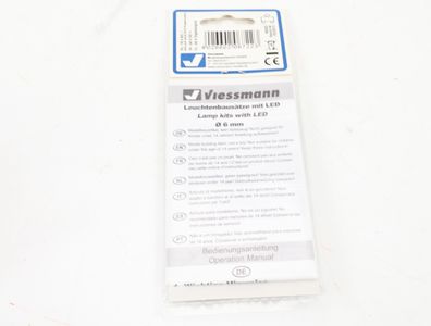 Viessmann 6722 H0 Bausatz Peitschenleuchte LED weiß