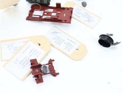 E1641 Fleischmann H0 405502 Prototyp Handmuster Gehäuse Dampflok BR 77 002 DRG