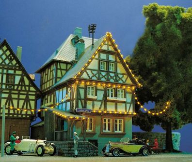 Busch H0 N TT 0 5405 Lichterkette Weihnachtsbeleuchtung Kirmes Waggons flex