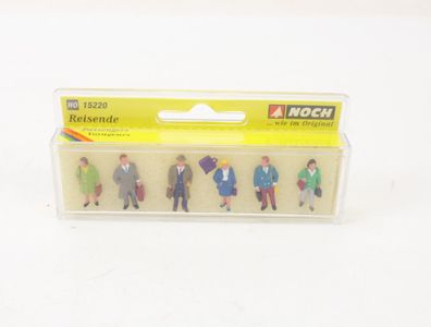 Noch H0 15220 Figuren-Set Reisende 6-tlg