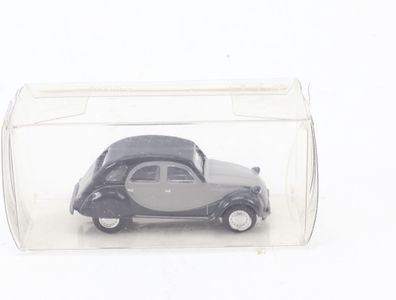 Schuco H0 452021700 Modellauto Citroen 2CV grau/schwarz 1:78