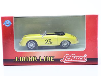 Schuco 3315079 Modellauto PKW Porsche 356 A Carrera Speedster gelb "23F 1:43