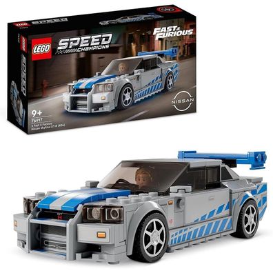 LEGO Speed Champions 76917 2 Fast 2 Furious - Nissan Skyline GT-R (R34)