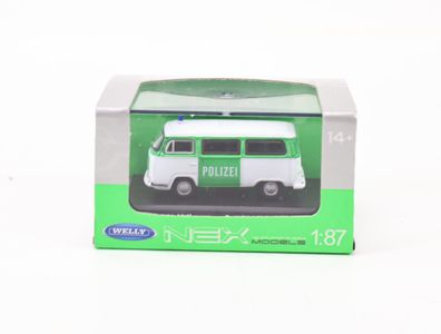 Welly 22472 Modellauto Volkswagen Bus T2 1972 "Polizei" 1:87