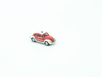 High Speed H0 Modellauto Einsatzfahrzeug Feuerwehr VW Käfer 1:87