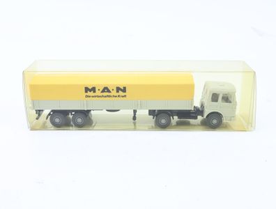 Wiking H0 535/2d Modellauto Pritschen LKW MAN "Die wirtschaftliche Kraft" 1:87