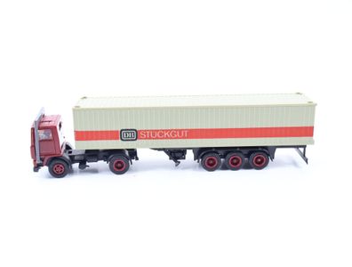 Herpa H0 800220 Modellauto LKW Volvo F10 "Db Stückgut" Rot/Grau 1:87