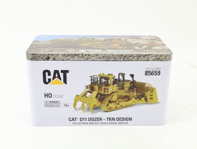 Diecast Masters H0 85659 Baufahrzeug Bulldozer CAT D11 - TKN Design / Metall