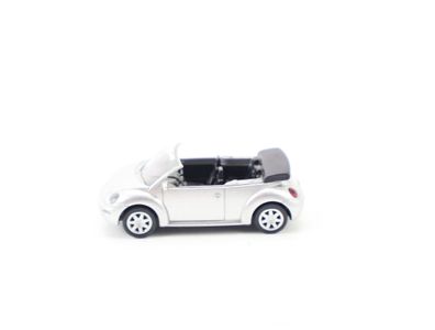Wiking H0 Modellauto PKW VW New Beetle Cabriolet Käfer Silber 1:87