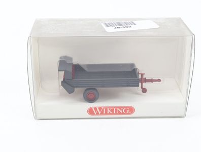 Wiking H0 887 01 20 Modellauto Stalldung-Breitstreuer Blau 1:87