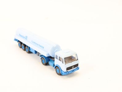 Wiking H0 785/2 Modellauto LKW MB 16 32 S Tanksattelzug Hoechst Kunstharze 1:87