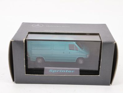 Wiking H0 B6 600 00 49 Modellauto PKW MB "Gebrauchtwagen" Türkis 1:87