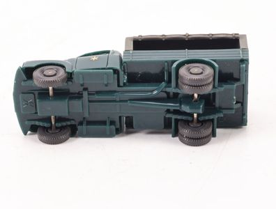 Wiking H0 1088/1 Modellauto Polizeiwagen Opel Langhauber blaugrün 1:87